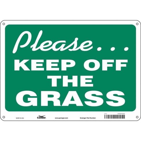 Safety Sign,14",10",0.032 Thickness in Kuwait