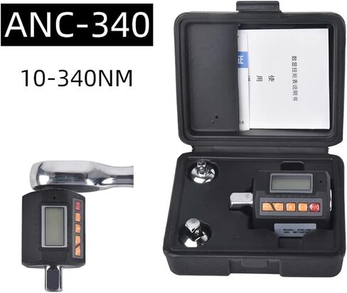 Torque Wrenches, 1/2 1/4" 3/8& 340NM Digital Torque Adapter Set Meter Wrench Gauge Tester in Saudi Arabia