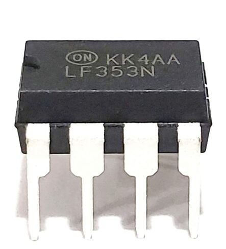 LF353N LF353 2-قناة عرض النطاق الترددي العريض JFET مضخم تشغيلي للمدخل Op Amp صديق للوحة التجارب IC DIP-8 (قطعة واحدة) in Kuwait