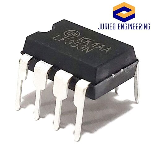 LF353N LF353 2-قناة عرض النطاق الترددي العريض JFET مضخم تشغيلي للمدخل Op Amp صديق للوحة التجارب IC DIP-8 (قطعة واحدة) in Kuwait