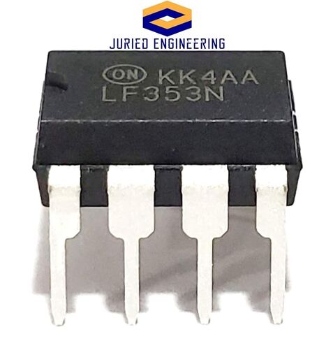 LF353N LF353 2-قناة عرض النطاق الترددي العريض JFET مضخم تشغيلي للمدخل Op Amp صديق للوحة التجارب IC DIP-8 (قطعة واحدة) in Kuwait