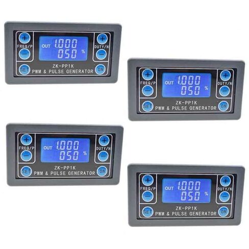 4 قطعة ZK-PP1K ثنائي الوضع LCD PWM 1-قناة تردد النبض دورة العمل لوحة موجة مربعة in Kuwait