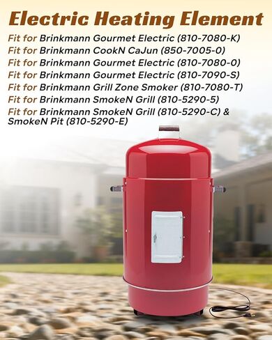 116-7000-0 Electric Heating Element Fit for Brinkmann Smoker | 70 inches, 1500W, 120V, Fit for Brinkmann Electric Smoker in Kuwait