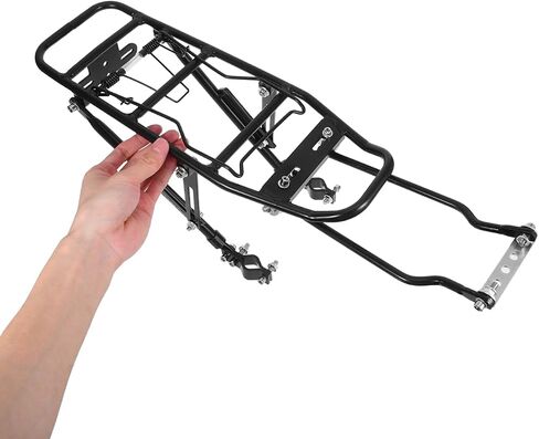 BESPORTBLE Professional Aluminum Alloy Rear Bike Rack Multi-Function Carrier Back Rack Lightweight Durable Bicycle Tail Luggage for Folding and Mountain Bikes in Kuwait