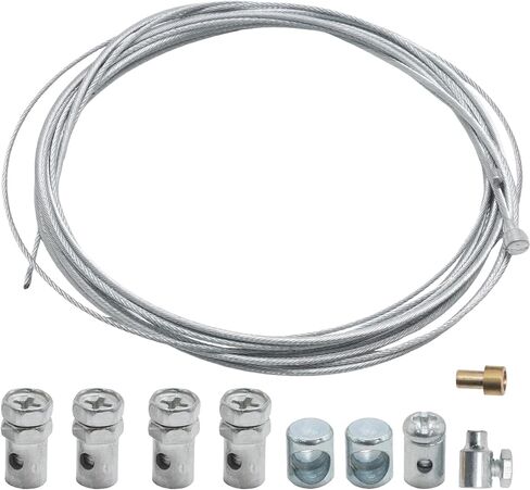 SYOWADA Universal Motorcycle Throttle and Brake Cable Repair Kit, Road and Mountain Bike Gear Cable Replacement Set, Inner Wire Repair Kit for Motorcycles and Bicycles in Kuwait