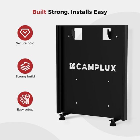 دعامة تثبيت سريعة الفك من CAMPLUX لسخان المياه المحمول AY132، حامل فولاذي عالي التحمل مع وسادات مضادة للاهتزاز، إعداد خالٍ من الأدوات للمركبات الترفيهية والمقطورة وعربة التخييم وتخزين المرآب in Kuwait