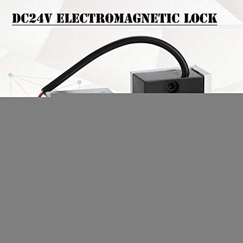 قفل كهرومغناطيسي صغير DC24V 60 كجم قفل باب مغناطيسي إلكتروني لنظام التحكم في الوصول إلى الباب in Kuwait