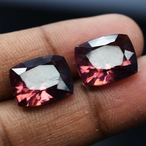 Natural Sapphire Padparadscha Cushion Cut 8 to 10 Ct CERTIFIED Loose Gemstone in Kuwait