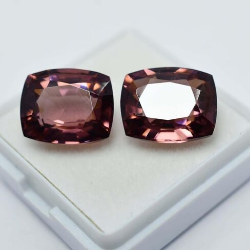 8 to 10 Ct Each Natural Padparadscha Sapphire Cushion CERTIFIED Loose Gemstone in Kuwait