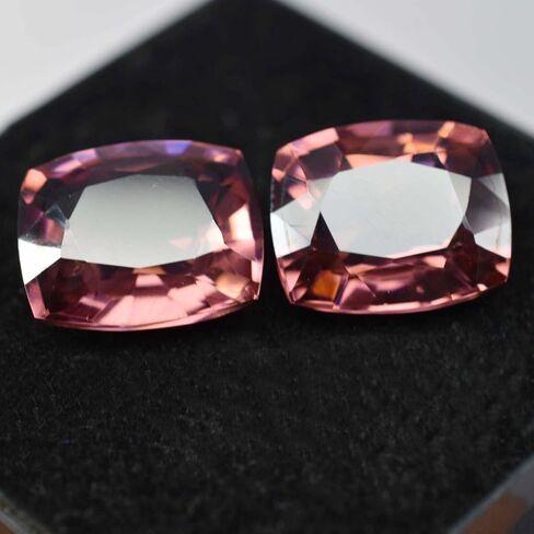 8 to 10 Ct Each Natural Padparadscha Sapphire Cushion CERTIFIED Loose Gemstone in Kuwait