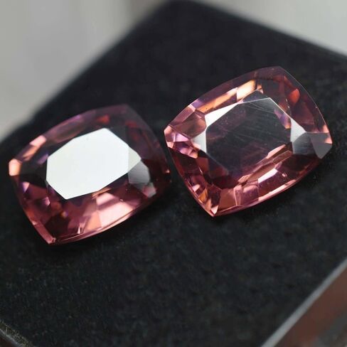 8 to 10 Ct Each Natural Padparadscha Sapphire Cushion CERTIFIED Loose Gemstone in Kuwait