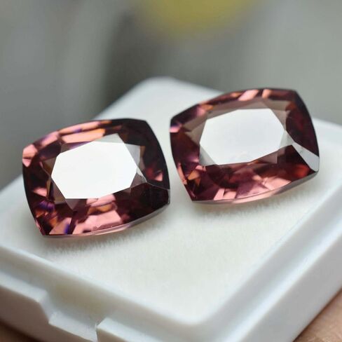 8 to 10 Ct Each Natural Padparadscha Sapphire Cushion CERTIFIED Loose Gemstone in Kuwait