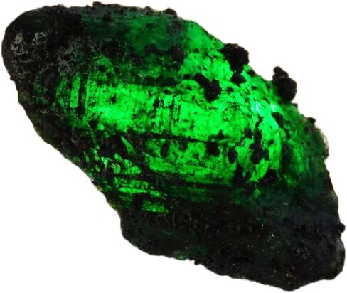 Natural Green Emerald 116.9 Ct CERTIFIED Uncut Earth-Mined Rough Gemstone in Kuwait