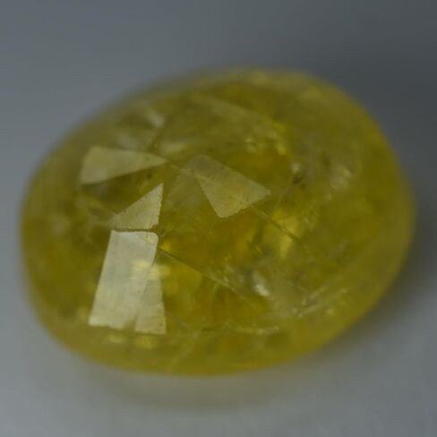 Oval Cut CERTIFIED Natural 7 Ct Yellow Ceylon Sapphire ring Size Loose Gemstone in Kuwait
