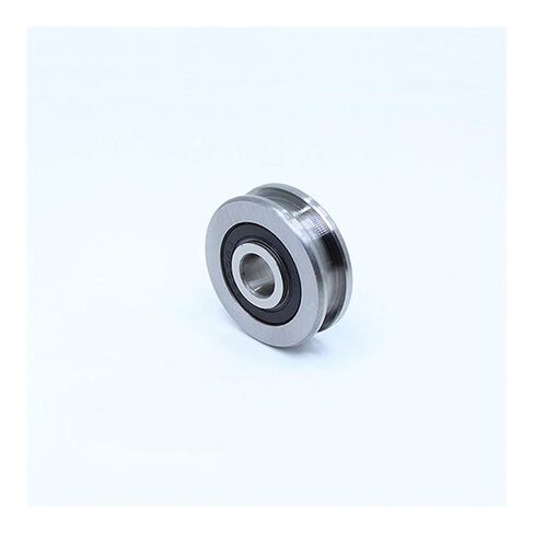 Roller Bearings 10X37X12X14mm H Groove Bearing 2Pcs Steel Bearing Rollers H8/3 H8/4 H6/3 Slide Guide Bearings U Wheel Pulley(10371214H8 3 2PC) in Kuwait