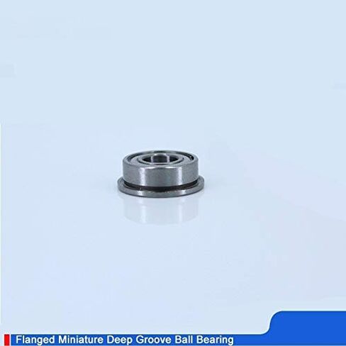 Flanged Bearings F682X ZZ deep Groove Ball Bearing 10Pcs Flanged Deep Groove Ball Bearings F682XZZ F 682X Z ZZ 2.562.6 mm Industrial Products in Kuwait