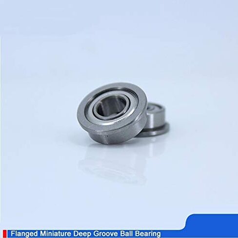 Flanged Bearings F682X ZZ deep Groove Ball Bearing 10Pcs Flanged Deep Groove Ball Bearings F682XZZ F 682X Z ZZ 2.562.6 mm Industrial Products in Kuwait