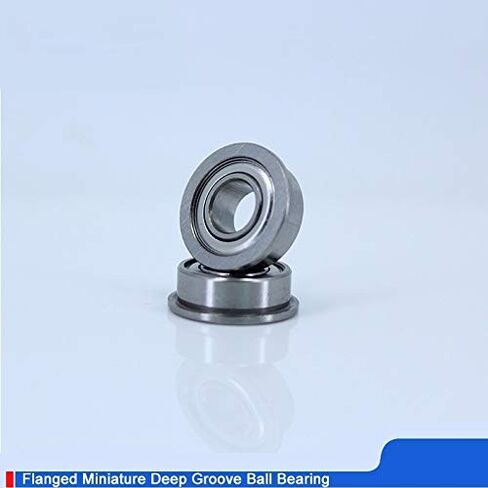 Flanged Bearings F682X ZZ deep Groove Ball Bearing 10Pcs Flanged Deep Groove Ball Bearings F682XZZ F 682X Z ZZ 2.562.6 mm Industrial Products in Kuwait