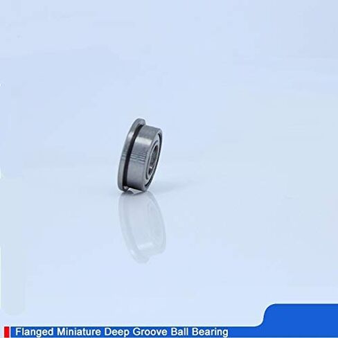 Flanged Bearings F682X ZZ deep Groove Ball Bearing 10Pcs Flanged Deep Groove Ball Bearings F682XZZ F 682X Z ZZ 2.562.6 mm Industrial Products in Kuwait