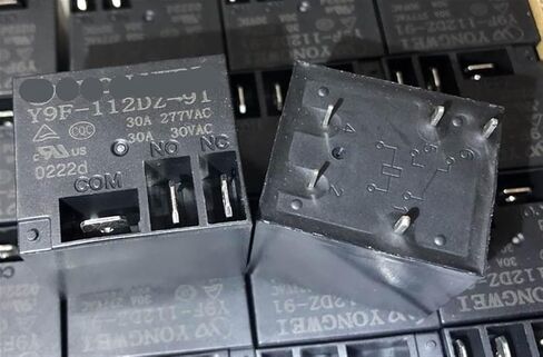 Y9F-112DZ-91 استبدال HAT902CSDC12 (T91-1C-12V-30A) تتابع 5 دبابيس 1 قطعة in Kuwait