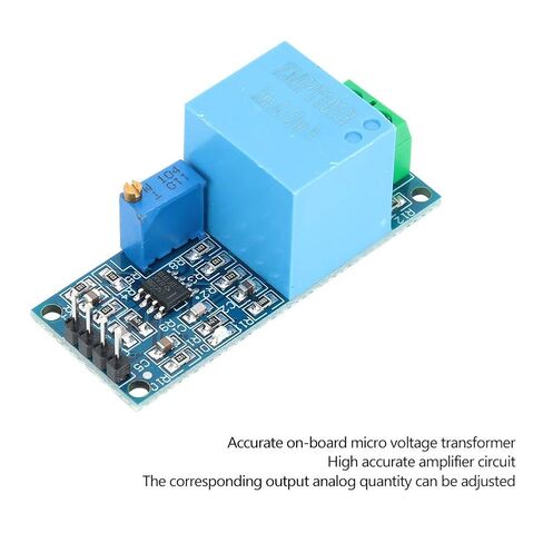 ZMPT101B Voltage Sensor Module, Accurate AC Voltage Transformer, Sine Wave Output Sensor with High, Ideal for AC Power Signal Acquisition Up to 250V in Kuwait