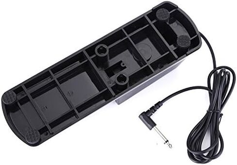 MaxLLTo Universal Sustain Keyboard Pedal For Yamaha DGX-620 DGX-630 DGX-640 PSR-450 PSR-340 PSR-350 DGX-220 DGX-230 CP33 DGX-202 DGX-203, Silver in Kuwait