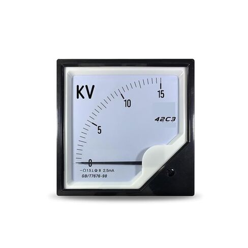 42C3 DC High-Voltage Voltmeter 5KV 10KV 1500V 2000V Input 1MA 2.5MA KV 1Pcs(5kV 1mA) in Kuwait