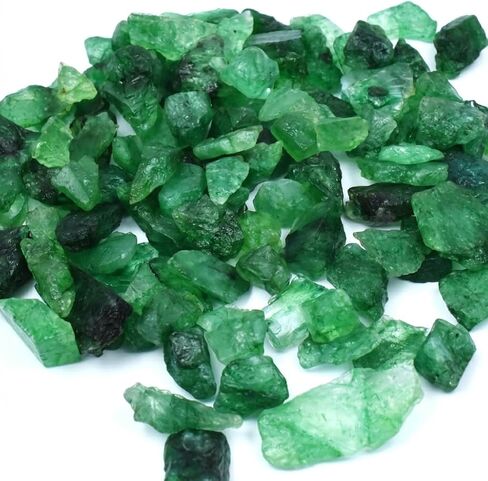 Huge 160 Ct Green Emerald Natural Colombian Raw Rough Lot Loose Gemstone in Kuwait