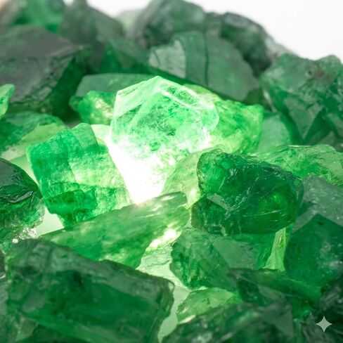 Huge 160 Ct Green Emerald Natural Colombian Raw Rough Lot Loose Gemstone in Kuwait