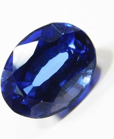 Oval Cut Ring Size 10 Ct Natural Ceylon Blue Sapphire Loose Gemstone CERTIFIED in Kuwait