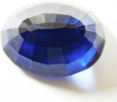 Oval Cut Ring Size 10 Ct Natural Ceylon Blue Sapphire Loose Gemstone CERTIFIED in Kuwait