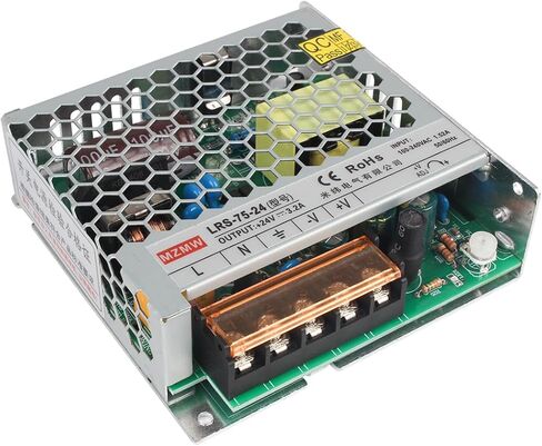 CNCTOPBAOS نظام التحكم في الحركة CNC ذو 4 محاور DDCSV3.1 غير متصل بذاته PLC، المغزل / السائر / التحكم في المحرك المؤازر + 100PPR MPG عقارب مع E-Stop مع 2 قطعة 75 وات 24 فولت تيار مستمر مزود طاقة in Kuwait