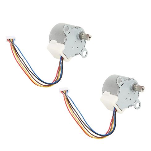 10Pcs Reduction Stepper Motor, 24BYJ48 DC5V Micro Gear Motor 4 Phase 5 Wire in Kuwait