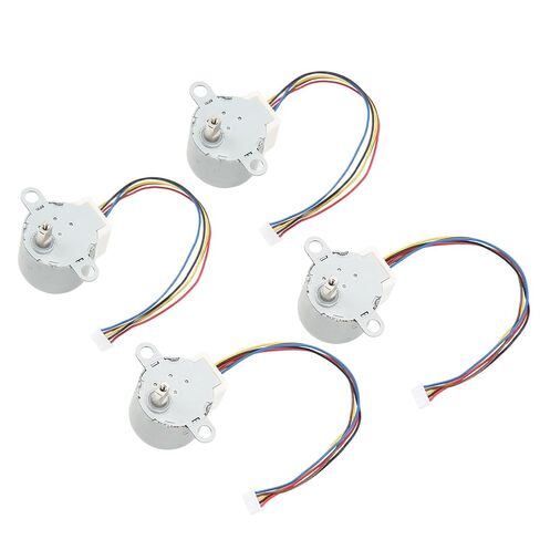 10Pcs Reduction Stepper Motor, 24BYJ48 DC5V Micro Gear Motor 4 Phase 5 Wire in Kuwait