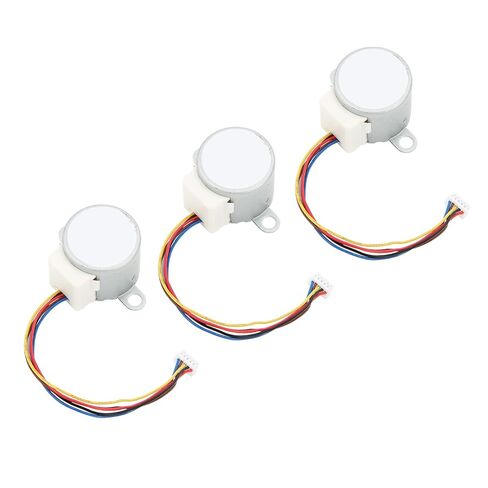 10Pcs Reduction Stepper Motor, 24BYJ48 DC5V Micro Gear Motor 4 Phase 5 Wire in Kuwait