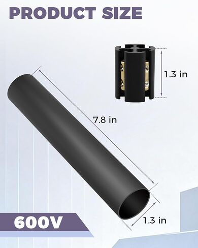 Waterproof Underground Wire Splice Kit Fit for 14/3 to 8/3 UF Cables, 600V Direct Burial in Kuwait