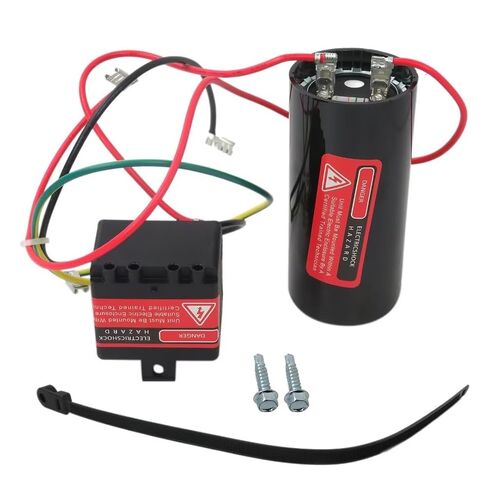 521 208/240VAC 88-108uF ضاغط موفر CSRU2 طقم البدء الصلب لضواغط 3.5، 4 و5 طن، مرحل محتمل، مكثف البدء (ترقية 2025) in Kuwait