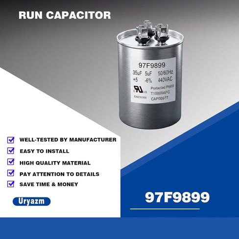 97F9899 Round Capacitor 35 5 Uf Mfd 440 Volt Replacement for Z97F9899 in Kuwait
