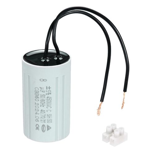PATIKIL CBB60 30uF Running Capacitors, AC 450V 2 Wires 50/60Hz Cylinder 70x40mm for Water Pumps, Washing Machines Motor Start,1Set in Kuwait