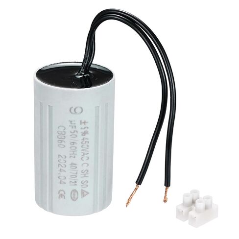PATIKIL CBB60 30uF Running Capacitors, AC 450V 2 Wires 50/60Hz Cylinder 70x40mm for Water Pumps, Washing Machines Motor Start,1Set in Kuwait