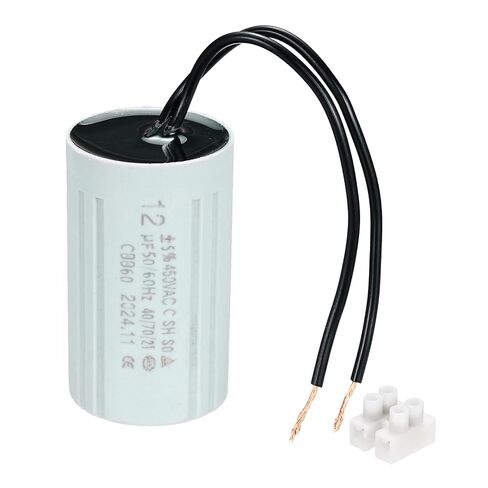 PATIKIL CBB60 30uF Running Capacitors, AC 450V 2 Wires 50/60Hz Cylinder 70x40mm for Water Pumps, Washing Machines Motor Start,1Set in Kuwait