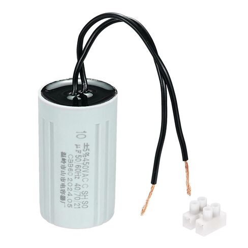 PATIKIL CBB60 30uF Running Capacitors, AC 450V 2 Wires 50/60Hz Cylinder 70x40mm for Water Pumps, Washing Machines Motor Start,1Set in Kuwait