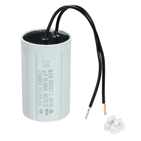 PATIKIL CBB60 30uF Running Capacitors, AC 450V 2 Wires 50/60Hz Cylinder 70x40mm for Water Pumps, Washing Machines Motor Start,1Set in Kuwait