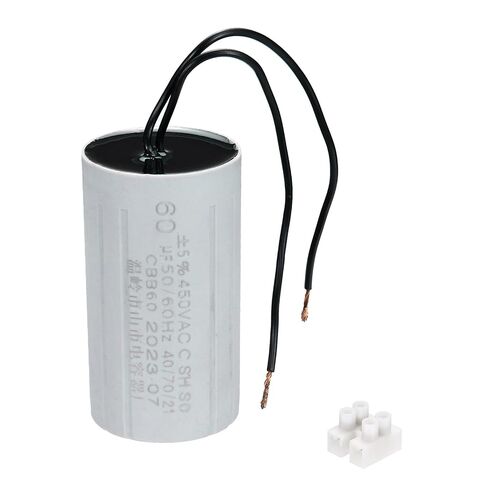 PATIKIL CBB60 30uF Running Capacitors, AC 450V 2 Wires 50/60Hz Cylinder 70x40mm for Water Pumps, Washing Machines Motor Start,1Set in Kuwait