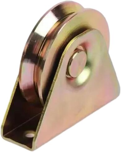 عجلة أخدود على شكل حرف V، قطعة واحدة من عجلة مسار V-Groove مقاس 40/50 مم من الصلب شديدة التحمل مع أدوات بكرة أدوات العمل الخارجية (V-40 مم) in Kuwait