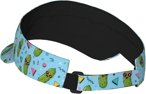 Panda Sports Sun Visor Hats for Women Men Adjustable Empty Top Sun Visor Hat for Running Tennis Golf Walking in Kuwait