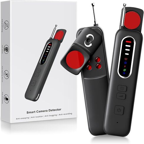 AI Powered 7 in 1 Hidden Camera Detectors,Anti Spy RF Signal Scanner, Infrared GPS Tracker Finder & Bug Detector&Camera Detector for Hotels, Bathrooms, Cars & Offices in Saudi Arabia