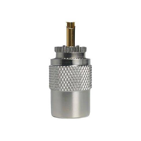 UHF PL259 Male Solder Connector for RG8X RG59 RG8 RG6U Coaxial Cable RF Fitting(RG 58,10 PCS) in Kuwait