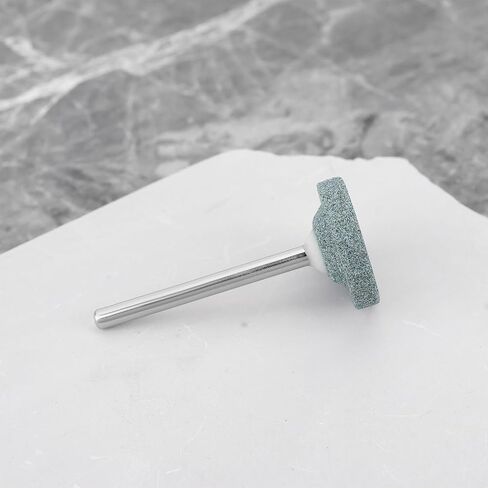 10pcs 20mm Silicon Carbide Grinding Stone Wheel 1/8 Shank Compatible with Dre-Mel in Kuwait