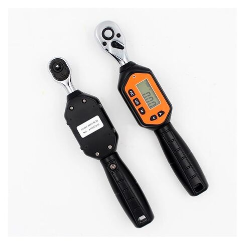 Torque Gauges, Adjustable Preset MINI Digital Torque Wrench Bicycle Car Repair Tool Silicon RubberSpanner10N.M ~100N.M1/4" 3/8" 1/2" in Saudi Arabia